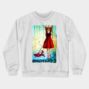 Curious Red - The Dark Inker Crewneck Sweatshirt